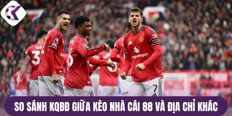 So sánh kqbđ giữa kèo nhà cái 88 và địa chỉ khác