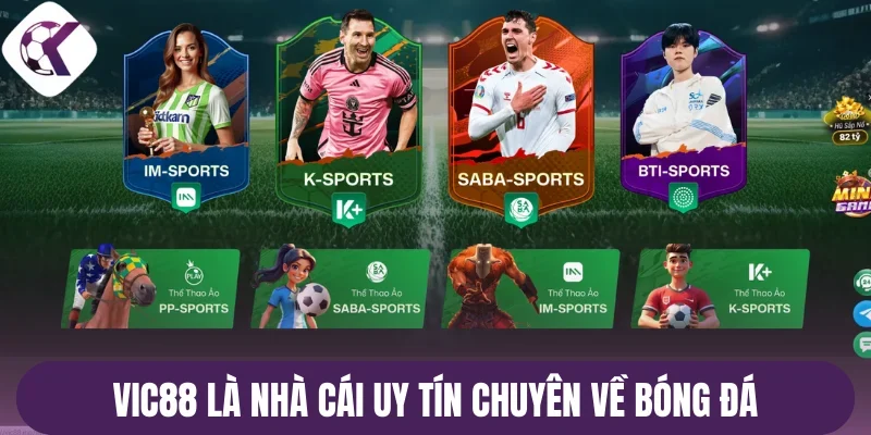 Vic88 là nhà cái uy tín chuyên về bóng đá