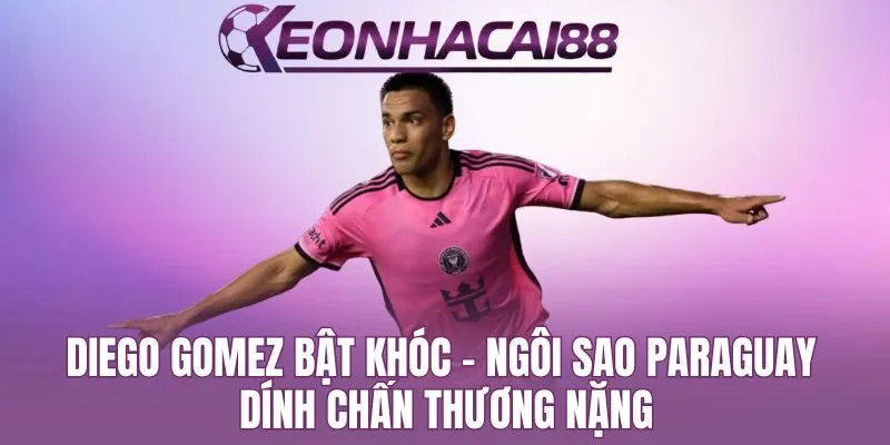 Diego Gomez Dính Chấn Thương Nặng, Lỡ World Cup 2026