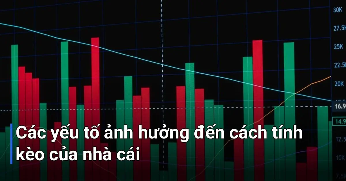Bên cạnh quy trình chuẩn, còn nhiều yếu tố khác tác động đến việc nhà cái tính kèo như thế nào