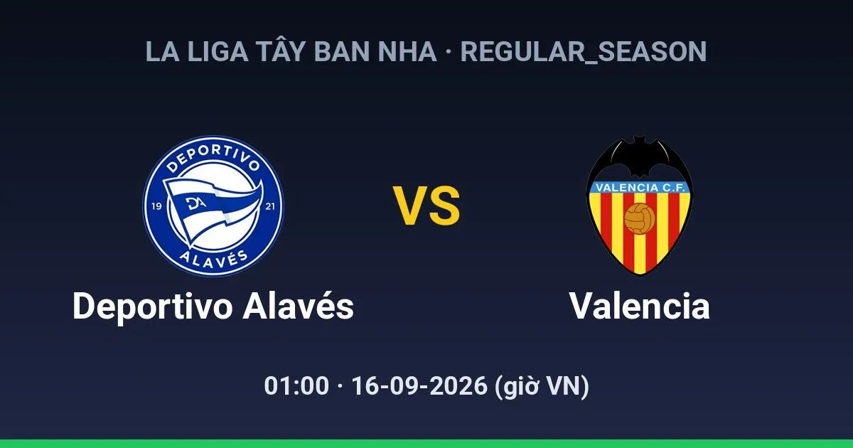 Deportivo Alavés vs Valencia CF